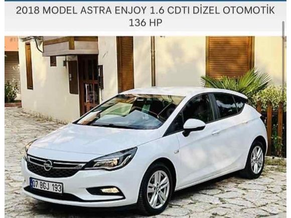Sahibinden Opel Astra 1.6 CDTI Enjoy 2018 Model 