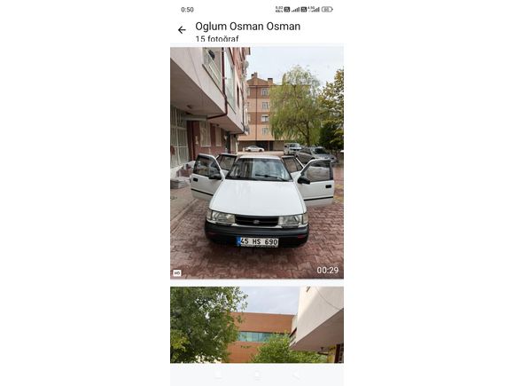 Sahibinden Hyundai Excel 1.5 LS 1993 Model