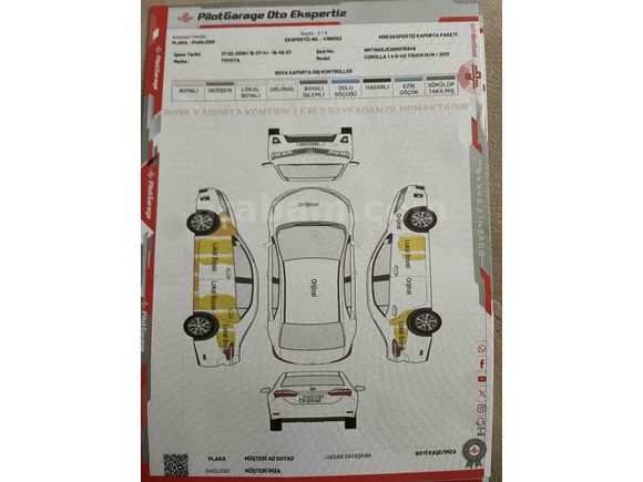Sahibinden Toyota Corolla 1.4 D-4D Touch 2017 Model İstanbul