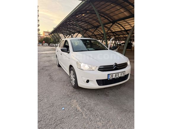 Sahibinden Citroen C-Elysée 1.6 HDi Exclusive 2014 Model  232.850 km Beyaz