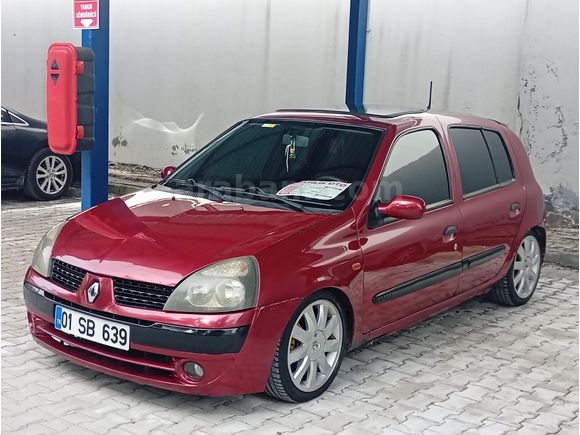 Sahibinden Renault Clio 1.6 Dynamique 2003 Model  350.000 km Bordo