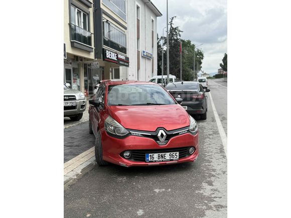 Sahibinden Renault Clio 1.5 dCi Touch 2014 Model Bursa 118.000 km Kırmızı