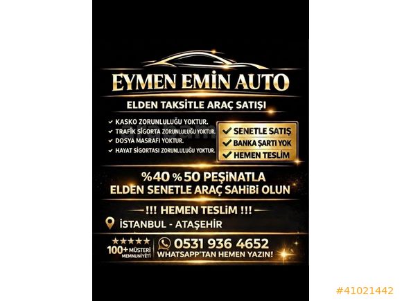 2018 ACCENT BLUE MODE PLUS OTOMATİK %60 PEŞİNLE TAKSİTLİ SATIŞ