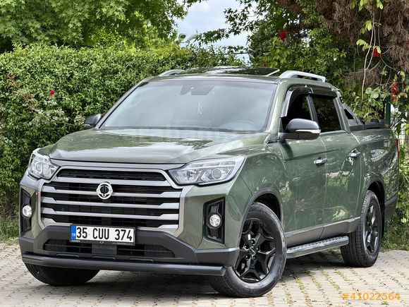 - HATASIZ - MUSSO GRAND 2.2 D 4x4 PLATİNUM PLUS - EKSTRALI -