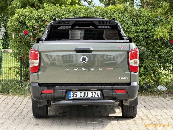 - HATASIZ - MUSSO GRAND 2.2 D 4x4 PLATİNUM PLUS - EKSTRALI -