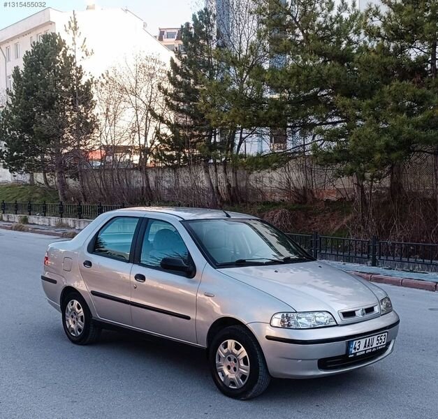 Galeriden Fiat Albea 1.2 Active 2004 Model Kütahya 242.000 km Gri