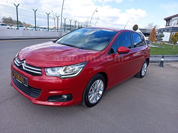 2015MODEL CİTROEN C4 TAM OTAMATİK/HATASIZ BOYASIZ ORJİNALKMDİR