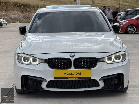 MG MOTORS TAN-BMW-320d-MODERLİNE-NBT-M-DREKSİYON-DIŞ-M