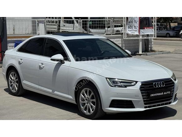 DEMİRBAĞ AUTO DAN 2017 AUDİ A4 190 HP SUNROUF+DERİ+ISITMA+MATRİX