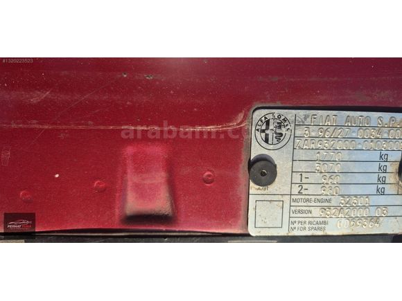 ORJİNAL DEĞİŞENSİZ  KLİMALI  SIFIR MOTOR 1998 2.0 156