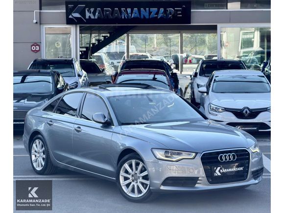 2012-BOYASIZ-A6-2.0TDİ-SUNROOF-TABA DERİ-A 8 KOLTUK-ELK BAGAJ