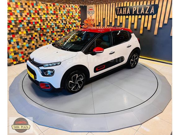2021 C3 PureTech Shine EAT6 Anahtarsız+Koltuk Isıtma+Kör Nokta+