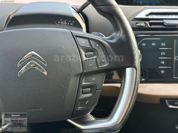 2015 C4 PİCASSO 1.6 e-HDİ İNTENSİVE *CAM TAVAN*OTOMATİK*HAYALET*