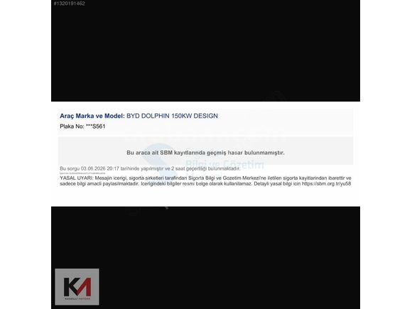 KANDİLLİ MOTORS'DAN 2024 BYD DOLPHİN DESİGN ÇİFT RENK+CAM TAVAN