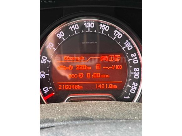 F2 GARAJ'DAN SATILIK 1.6 e-HDİ CITROEN C5