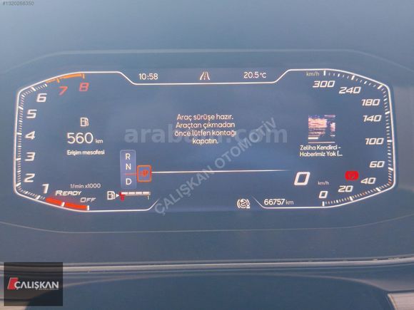 ÇALIŞKAN'DAN 2023 CUPRA LEON 1.5 E TSI STANDART KREDİ KRT 12 TKS