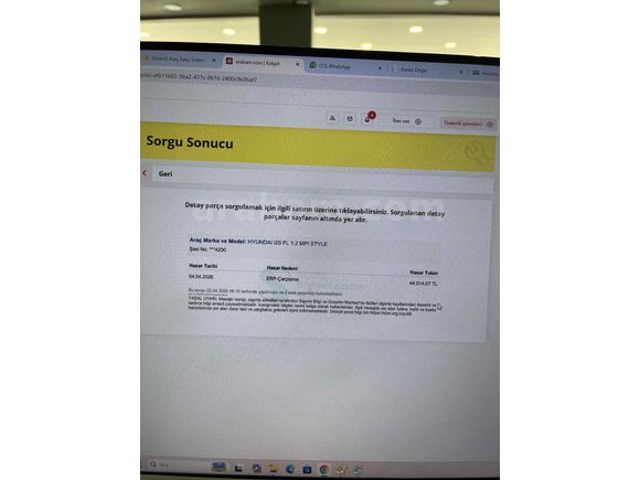 Makyajlı kasa  i20 servis bakımlı 