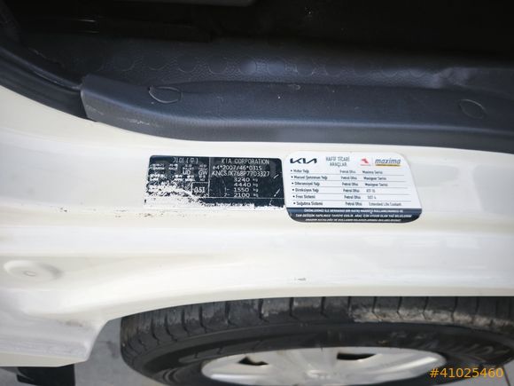 SCM MOTOR'DAN/2023/MODEL/KİA BONGO/K2500/FATURALI/KLİMALI/63KM