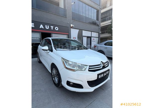 0.99 KREDİ 2012 CİTROEN C4 CONFORT PLUS DİZEL OTOMATİK BOYASIZ