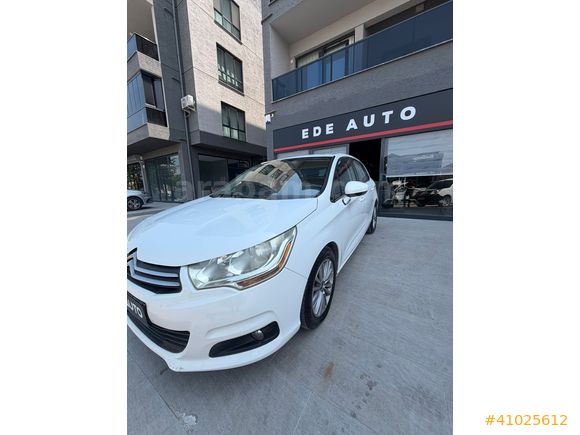 0.99 KREDİ 2012 CİTROEN C4 CONFORT PLUS DİZEL OTOMATİK BOYASIZ