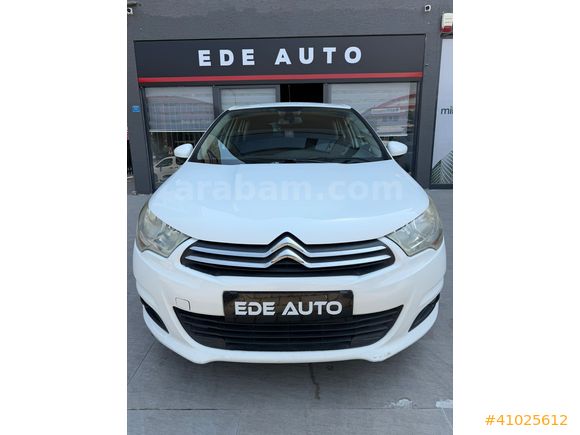 0.99 KREDİ 2012 CİTROEN C4 CONFORT PLUS DİZEL OTOMATİK BOYASIZ