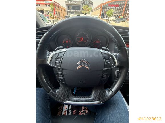 0.99 KREDİ 2012 CİTROEN C4 CONFORT PLUS DİZEL OTOMATİK BOYASIZ