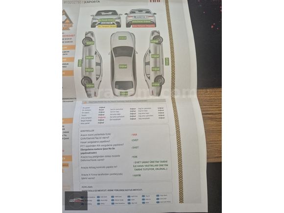 AEM MOTORS DAN | 2023 EGEA 1.3 MULTIJET | 66.000 KM | EASY PLUS