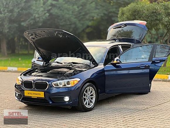 SETELDEN 2017 ÇIKIŞLI 2016 BMW 1.16D SANRUFLU BAKIMLI 130 KM