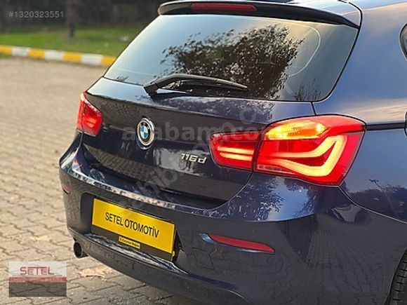SETELDEN 2017 ÇIKIŞLI 2016 BMW 1.16D SANRUFLU BAKIMLI 130 KM