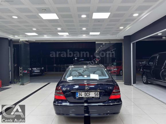 MERCEDES-E270CDİ-İLK ELDEN-GÜLSOY BAKIM-259.000KM-C.TAVAN-EŞŞİZ