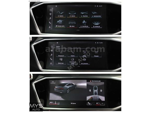 MYS AUTO'DAN 2023 AUDİ A7 45 TFSI QUATTRO S LİNE BOYASIZ BAYİ