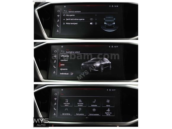 MYS AUTO'DAN 2023 AUDİ A7 45 TFSI QUATTRO S LİNE BOYASIZ BAYİ