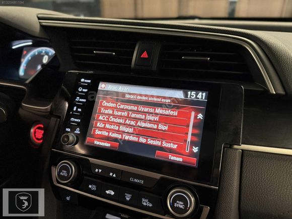 "PAŞA" 2020-115 Bin Km'de Hatasız 1.5 VTEC Excutive Plus