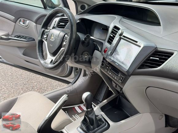 2012 MODEL 1.6 İVTECH CİVİC SANRUFLU BAKIMLI ÖZCANLAR'DA
