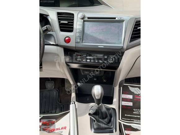 2012 MODEL 1.6 İVTECH CİVİC SANRUFLU BAKIMLI ÖZCANLAR'DA