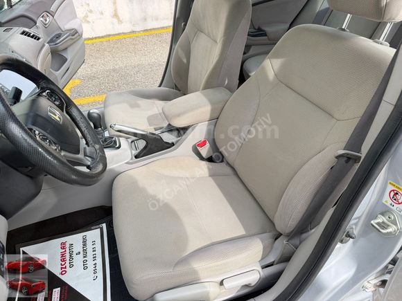 2012 MODEL 1.6 İVTECH CİVİC SANRUFLU BAKIMLI ÖZCANLAR'DA