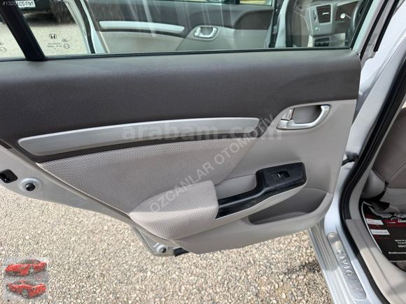 2012 MODEL 1.6 İVTECH CİVİC SANRUFLU BAKIMLI ÖZCANLAR'DA
