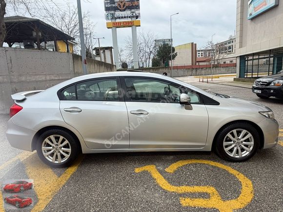 2012 MODEL 1.6 İVTECH CİVİC SANRUFLU BAKIMLI ÖZCANLAR'DA