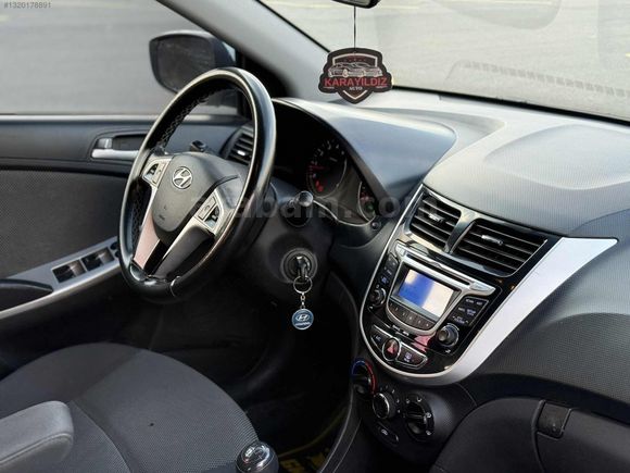 2012 MOD HYUNDAİ ACCENT BLUE 1.4 MODE PLUS BENZİN LPG HATASIZ