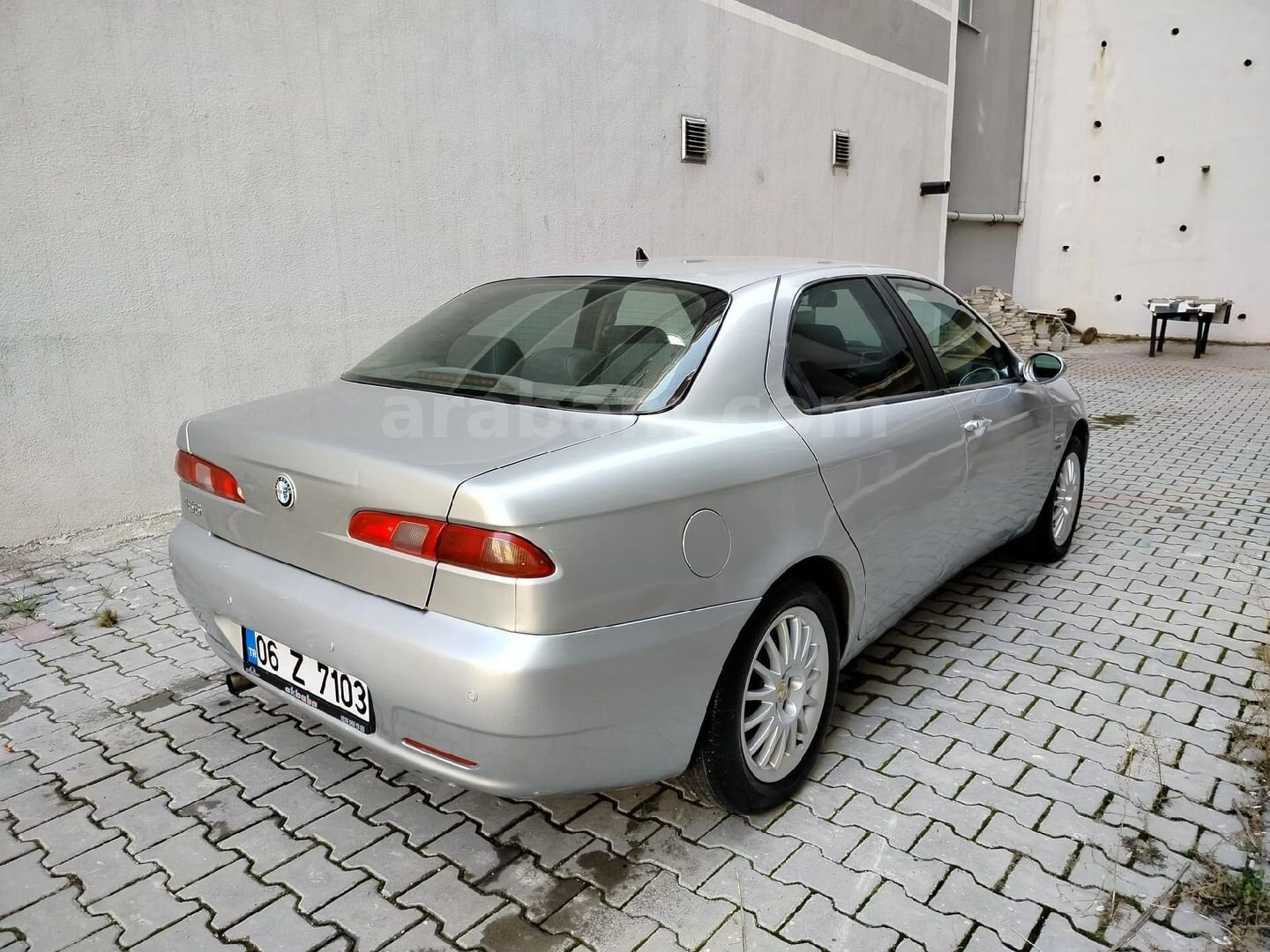 Sahibinden Alfa Romeo 156 1.6 TS Distinctive 2006 Model Ankara 315.000 km Gri (Gümüş) 5