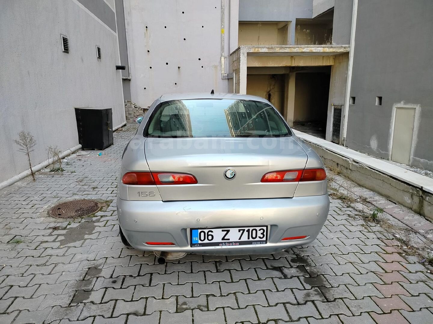 Sahibinden Alfa Romeo 156 1.6 TS Distinctive 2006 Model Ankara 315.000 km Gri (Gümüş) 2