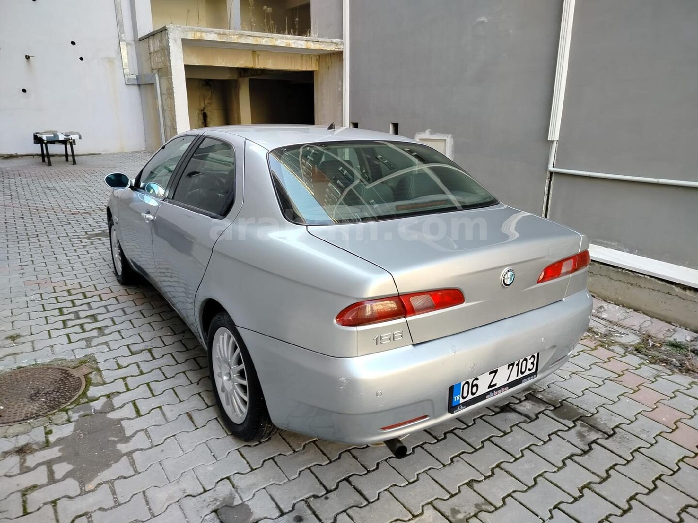 Sahibinden Alfa Romeo 156 1.6 TS Distinctive 2006 Model Ankara 315.000 km Gri (Gümüş) 4