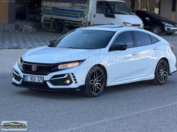 17 CİVİC ECO EXECUTİVE EXTRALI BEYAZ BAKIMLI