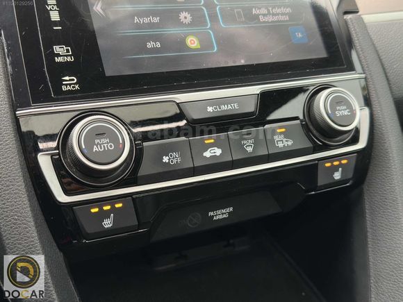 DOCAR-2018 HONDA CIVIC 1.6i VTEC Eco Executıve 133.000km