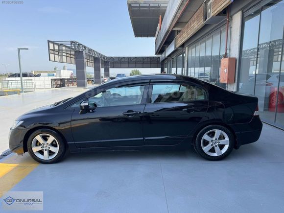 ONURSAL'DAN 2008 CİVİC 1.6i VTEC PREMİUM,DÜŞÜK KM,LPG,ÇOK TEMİZ