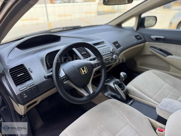 ONURSAL'DAN 2008 CİVİC 1.6i VTEC PREMİUM,DÜŞÜK KM,LPG,ÇOK TEMİZ
