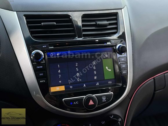 ALTIN OTOMOTİV 'DEN 2016 DİZEL OTOMATİK ACCENT BLUE