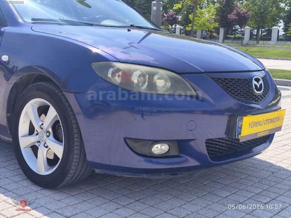 YÜREKLİ'DEN MAZDA 3 SANROUFLU 1.6 DYNAMİC+lpg