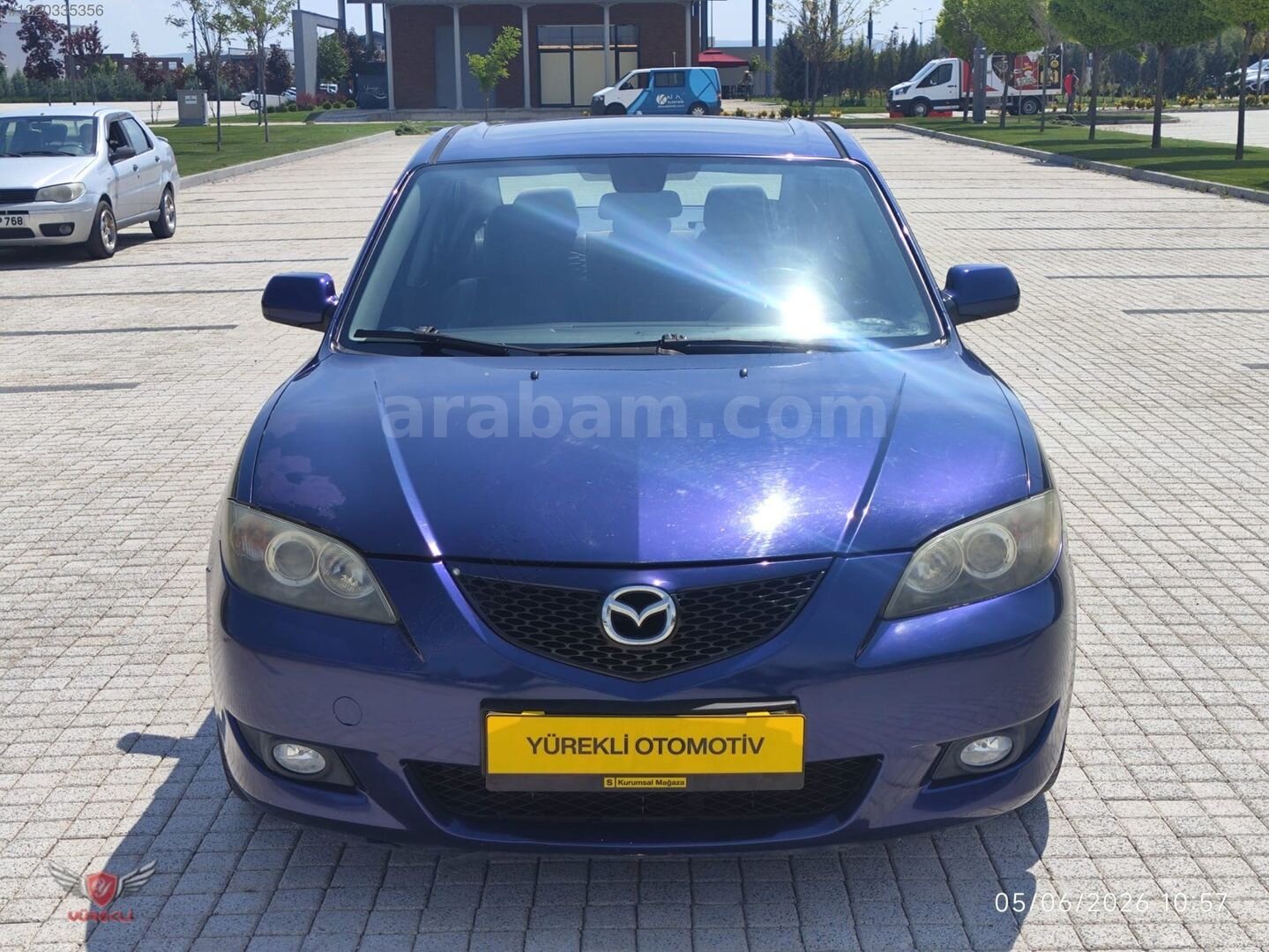 Galeriden Mazda 3 1.6 Dynamic 2006 Model Eskişehir 217.000 km Lacivert 1