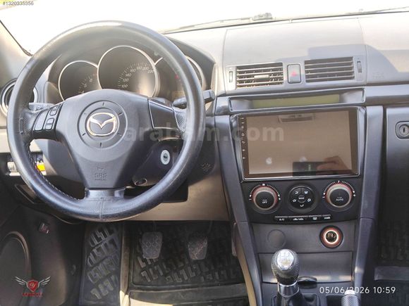 YÜREKLİ'DEN MAZDA 3 SANROUFLU 1.6 DYNAMİC+lpg